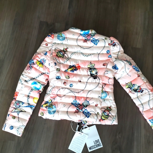 NWT - MOSCHINO Jewels Puffer Jacket